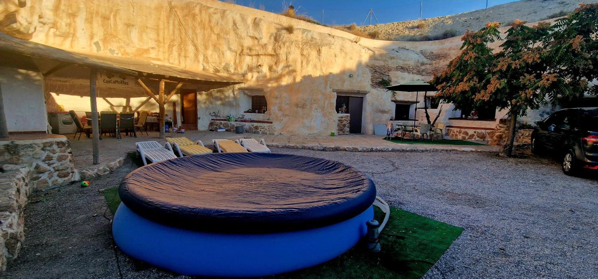 Casa Cueva Cascamorras "Capricho Andaluz" Baza Exterior foto